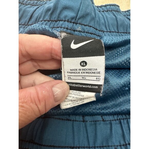 Nike Men’s Swim Trunks XL Orange Blue - Picture 3 of 7